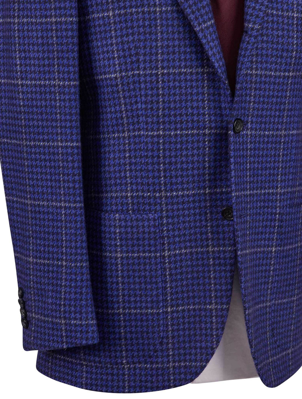 Kiton Multicolor Cashmere Blazer