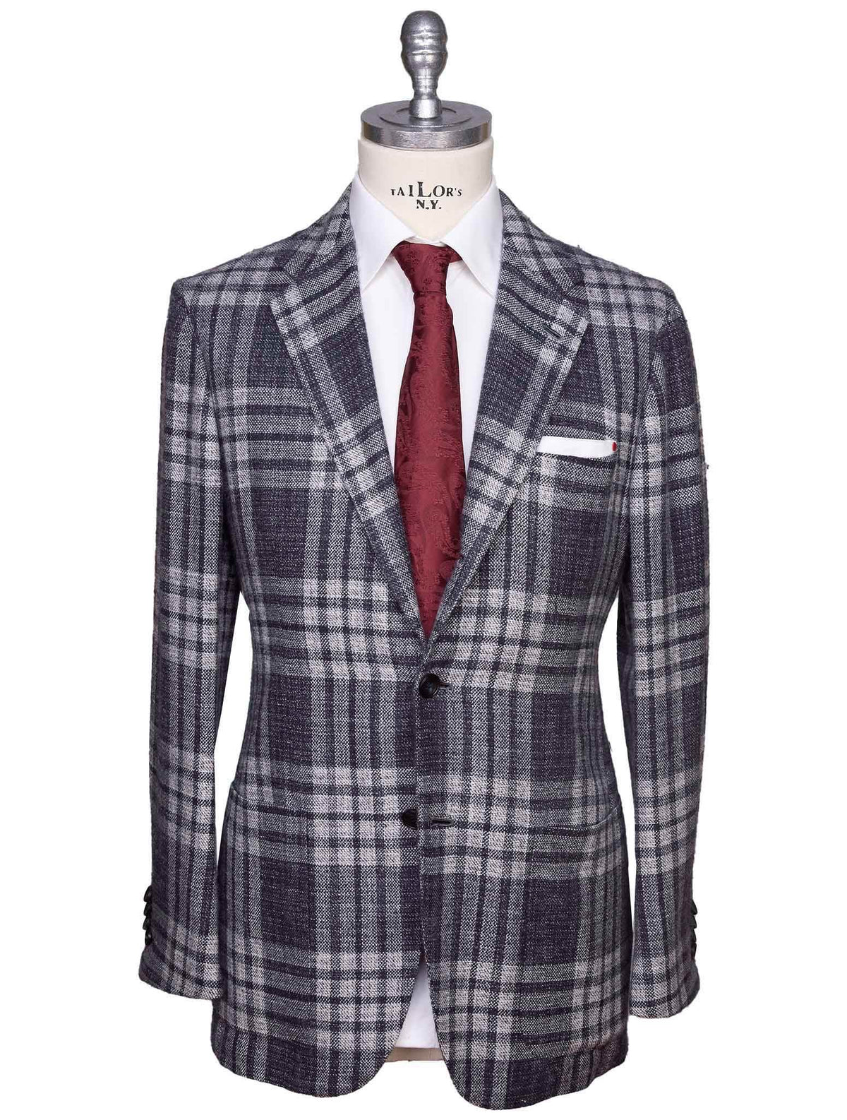 Kiton Kiton Multicolor Cashmere Silk Blazer Multicolor 000