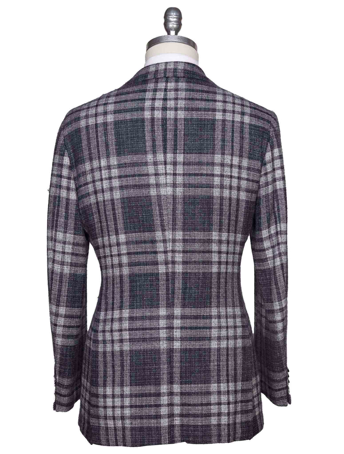 Kiton Multicolor Cashmere Silk Blazer
