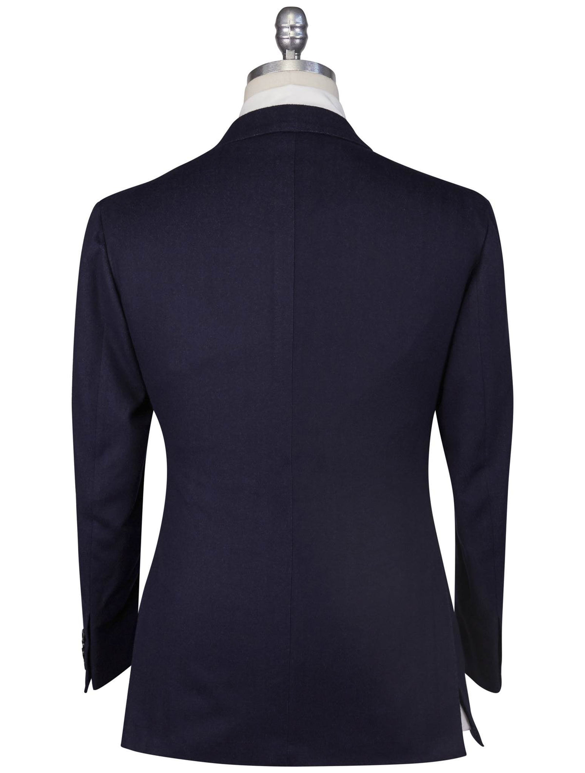 Kiton Blue Vicuna Peru Sik Blazer