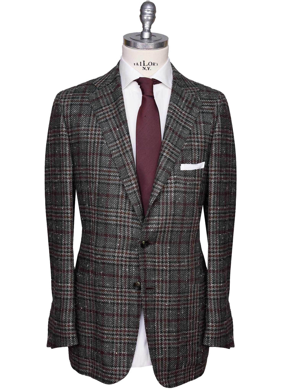 Kiton Kiton Multicolor Cashmere Silk Blazer Multicolor 000