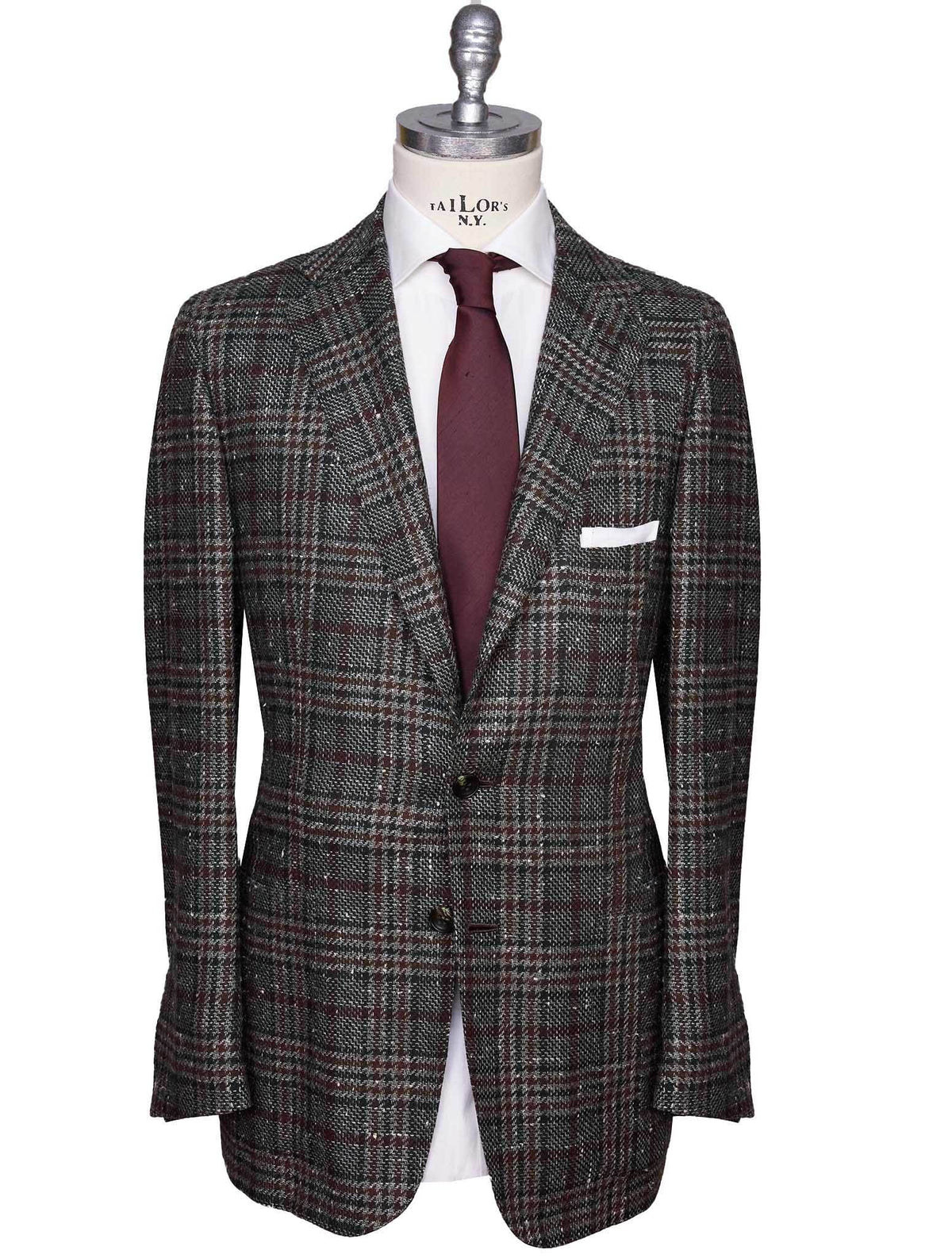 Kiton Kiton Multicolor Cashmere Silk Blazer Multicolor 000