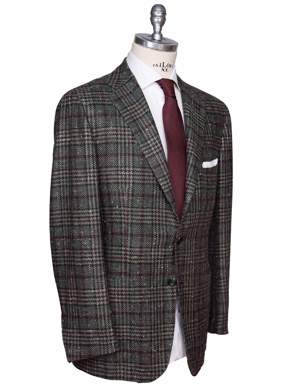 Kiton Kiton Multicolor Cashmere Silk Blazer Multicolor 001