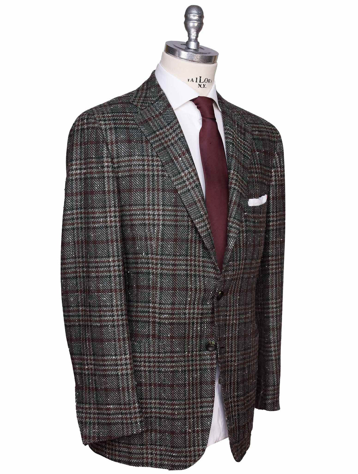 Kiton Kiton Multicolor Cashmere Silk Blazer Multicolor 001