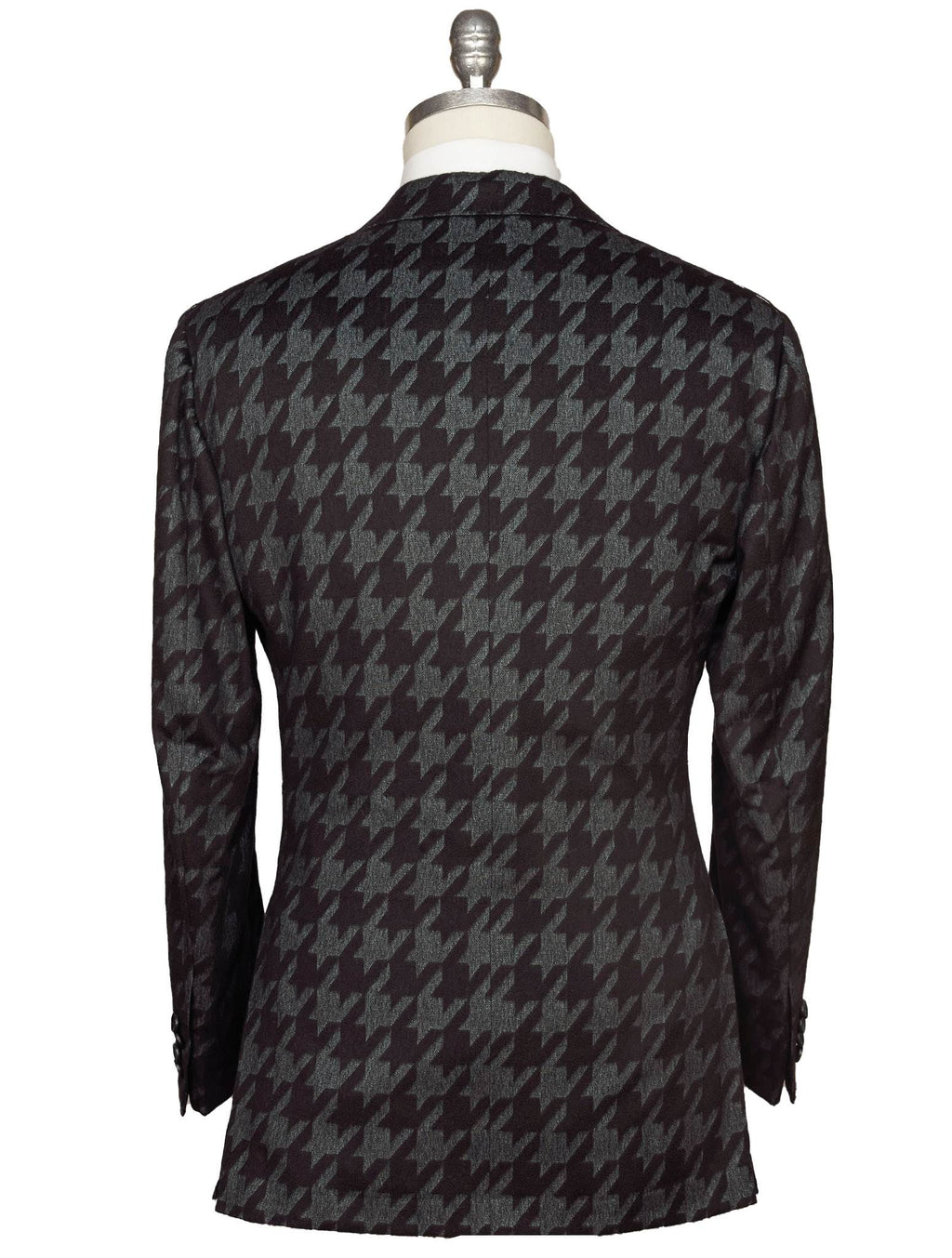 Kiton Black Blue Vicuna Peru Silk Blazer