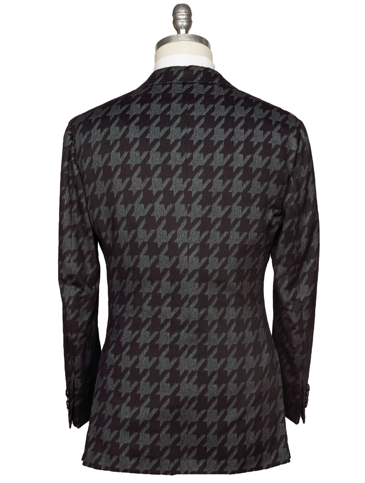 Kiton Black Blue Vicuna Peru Silk Blazer