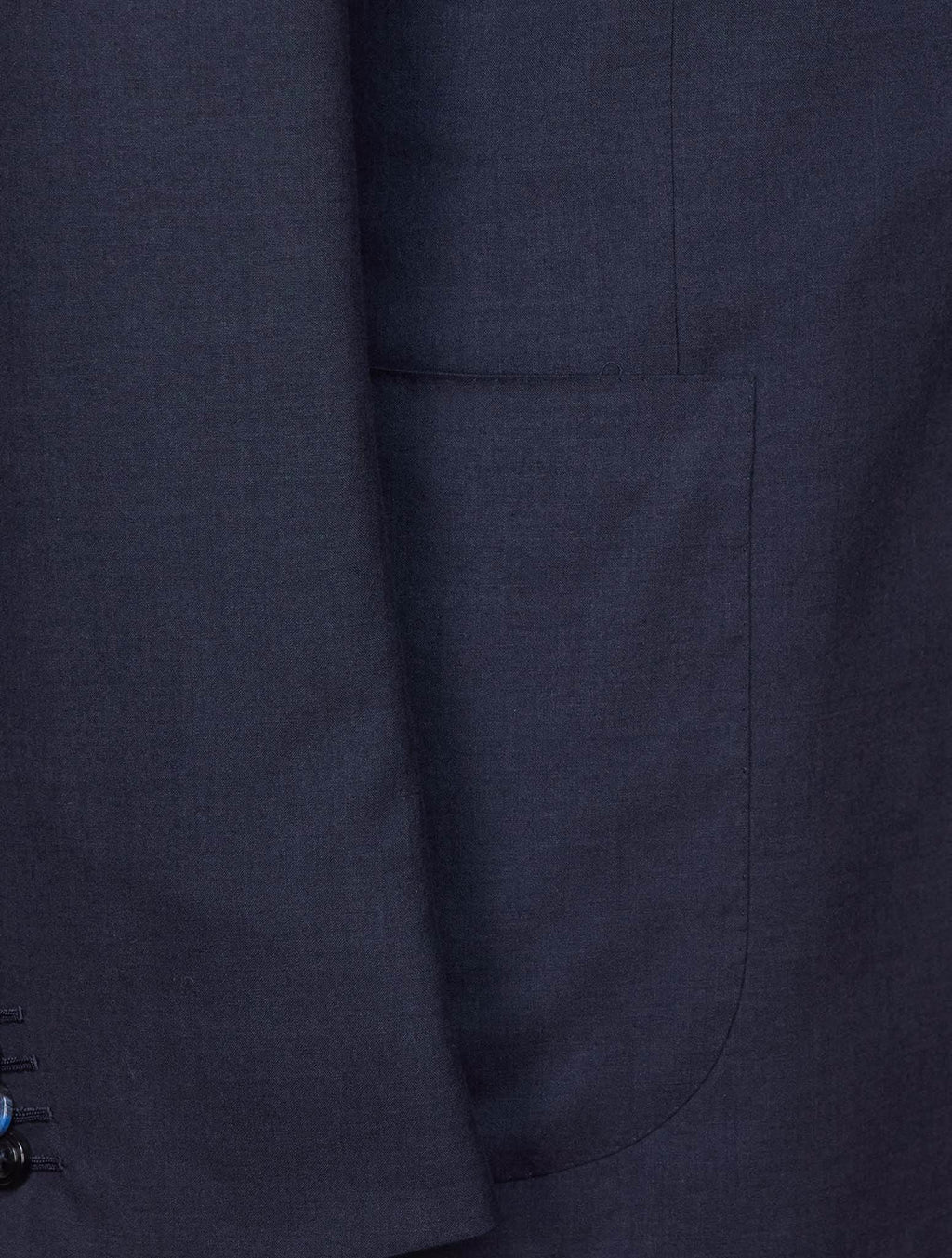 Kiton Blue Cashmere Blazer