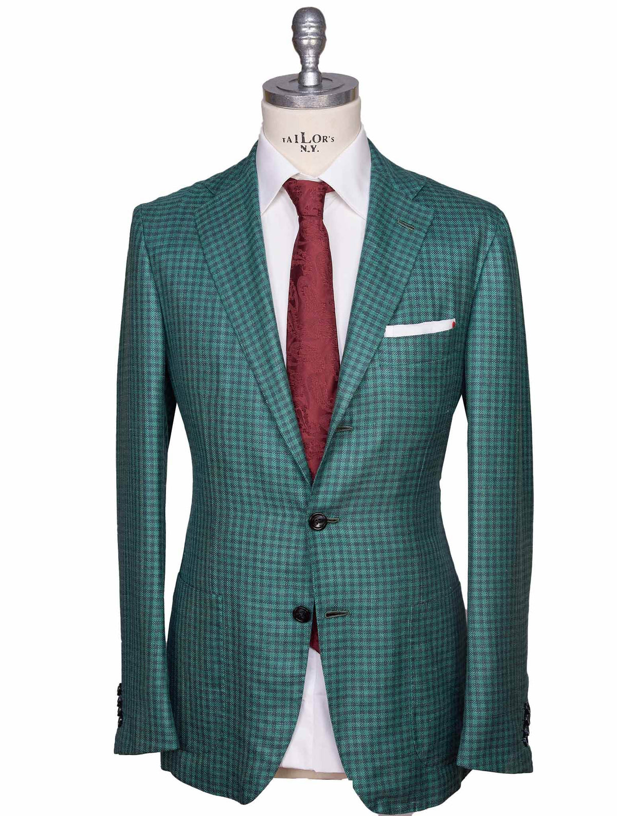 Kiton Multicolor Casshmere Silk Linen Blazer