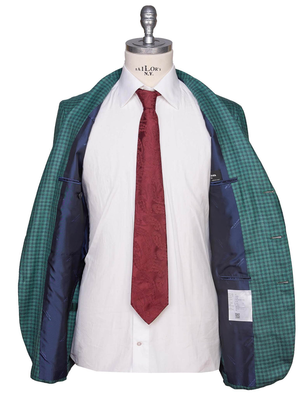 Kiton Multicolor Casshmere Silk Linen Blazer