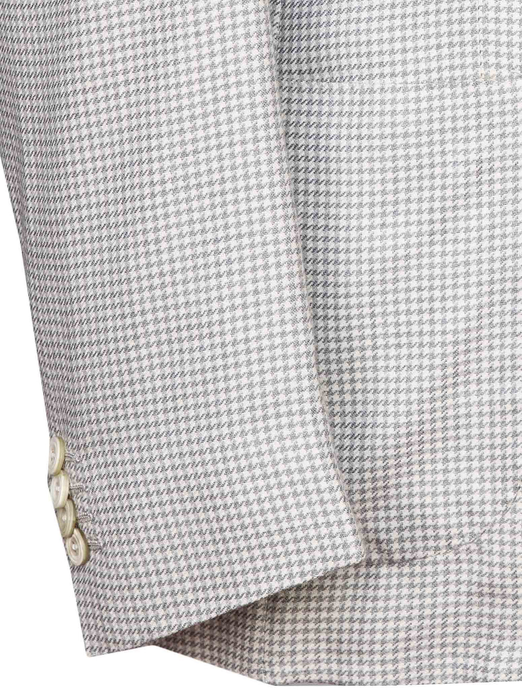 Kiton Gray White Cashmere Blazer