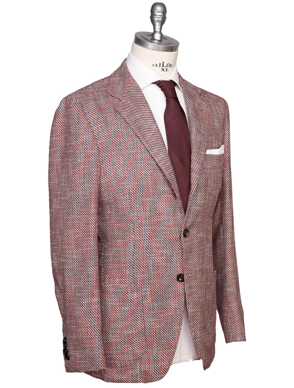 Kiton Kiton Multicolor Cashmere Linen Cotton Silk Blazer Multicolor 001