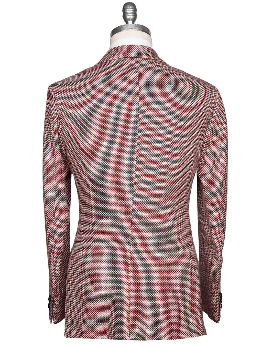 Kiton Multicolor Cashmere Linen Cotton Silk Blazer