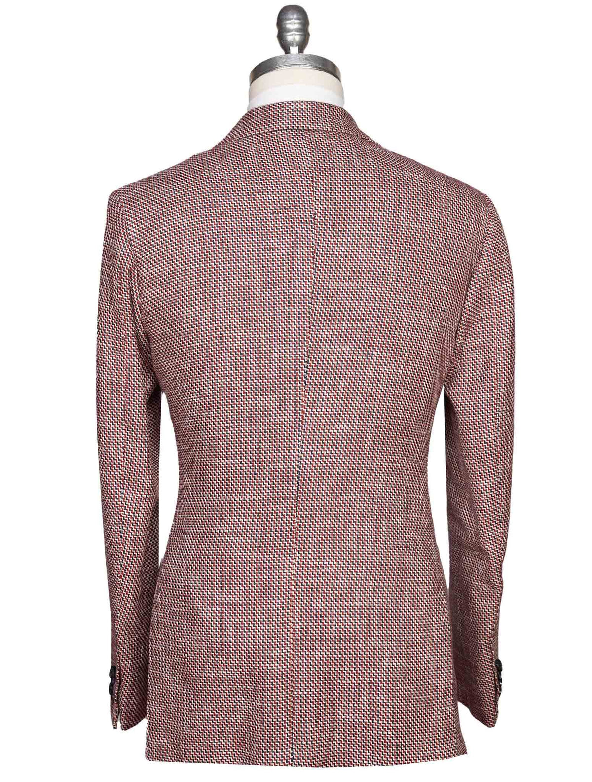 Kiton Multicolor Cashmere Linen Cotton Silk Blazer