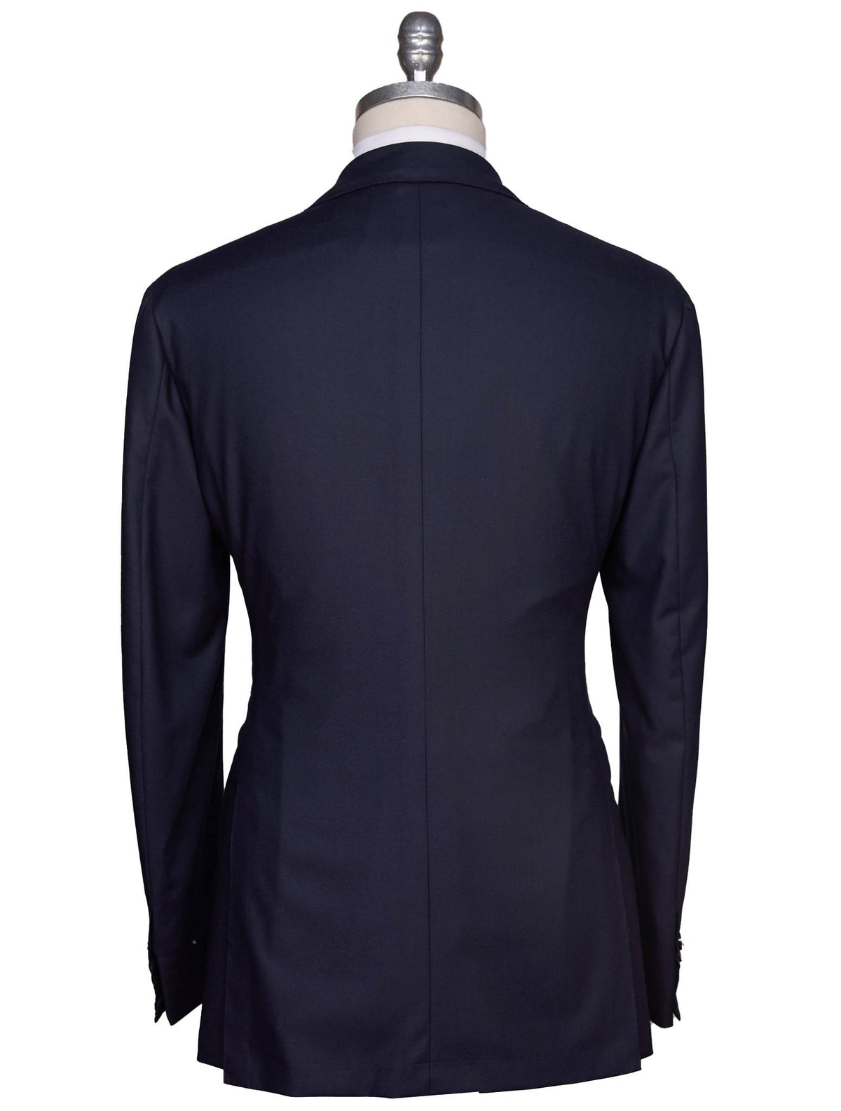 Kiton Blue Virgin Wool 13,4 Micron Blazer