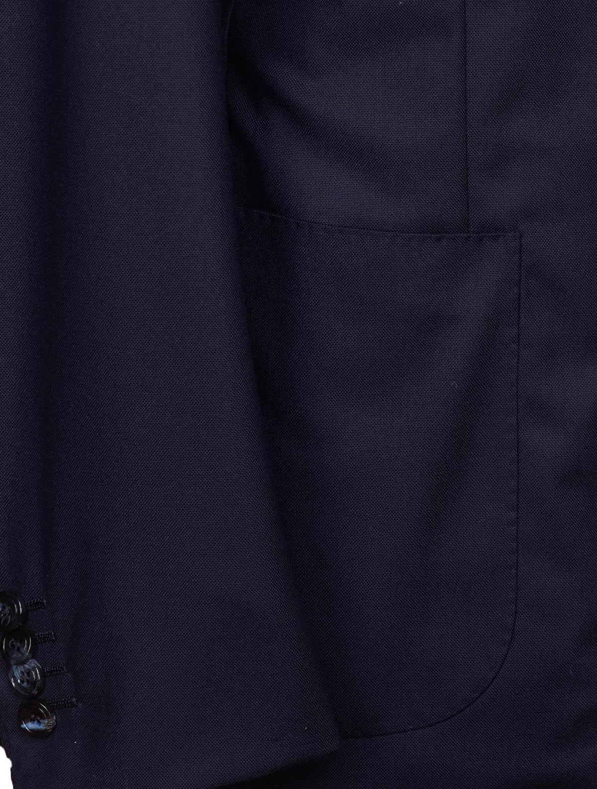 Kiton Blue Virgin Wool 13,4 Micron Blazer