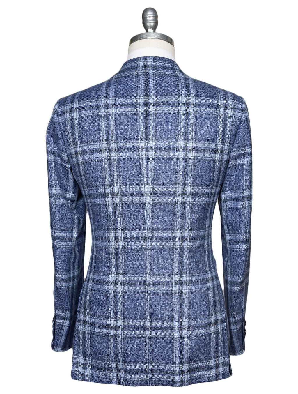 Kiton Multicolor Virgin Wool Silk Linen Blazer