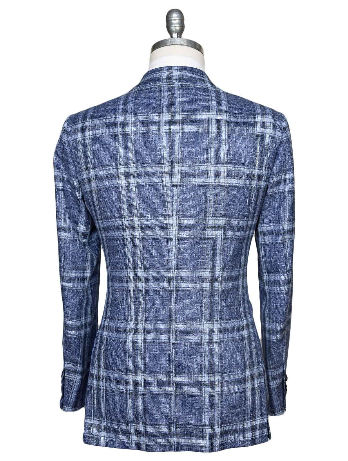 Kiton Multicolor Virgin Wool Silk Linen Blazer