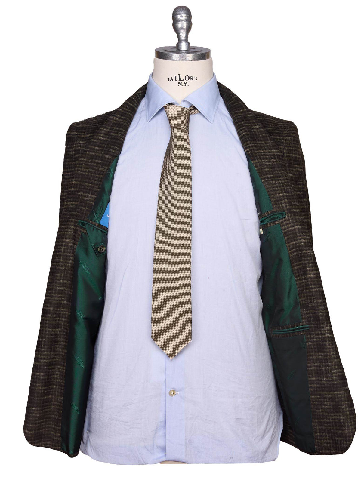 Kiton Multicolor Cashmere Blazer