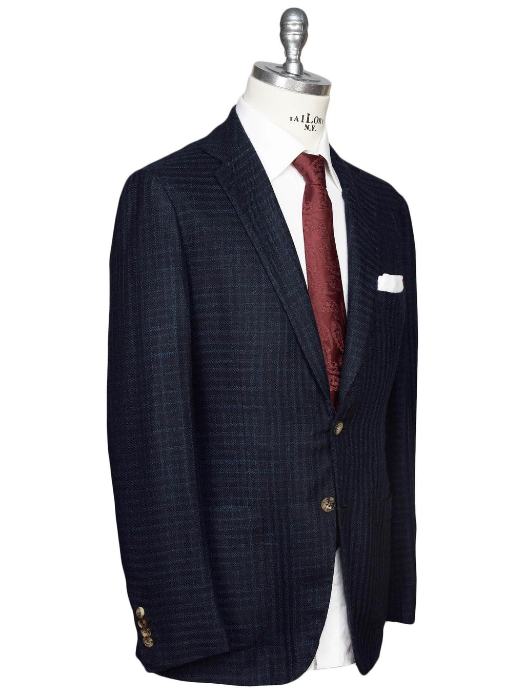 Kiton Kiton Multicolor Cashmere Silk Blazer Multicolor 001
