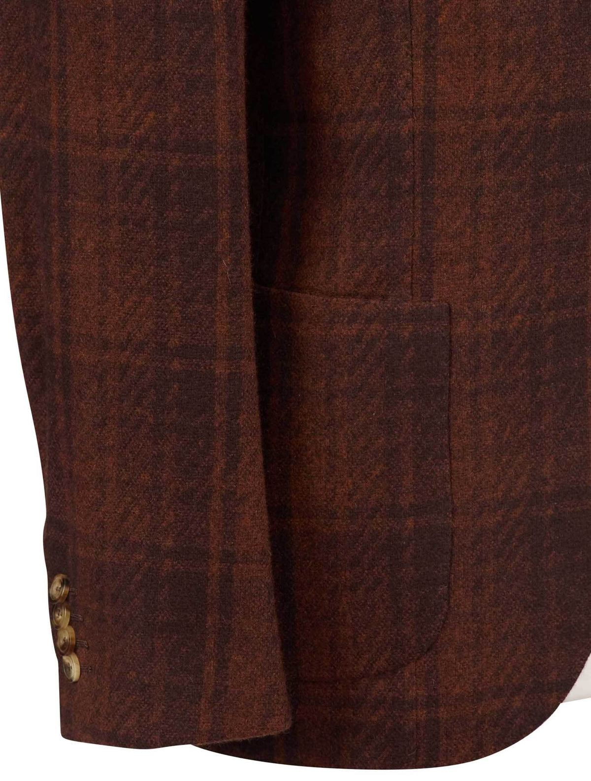 Kiton Brown Cashmere Blazer