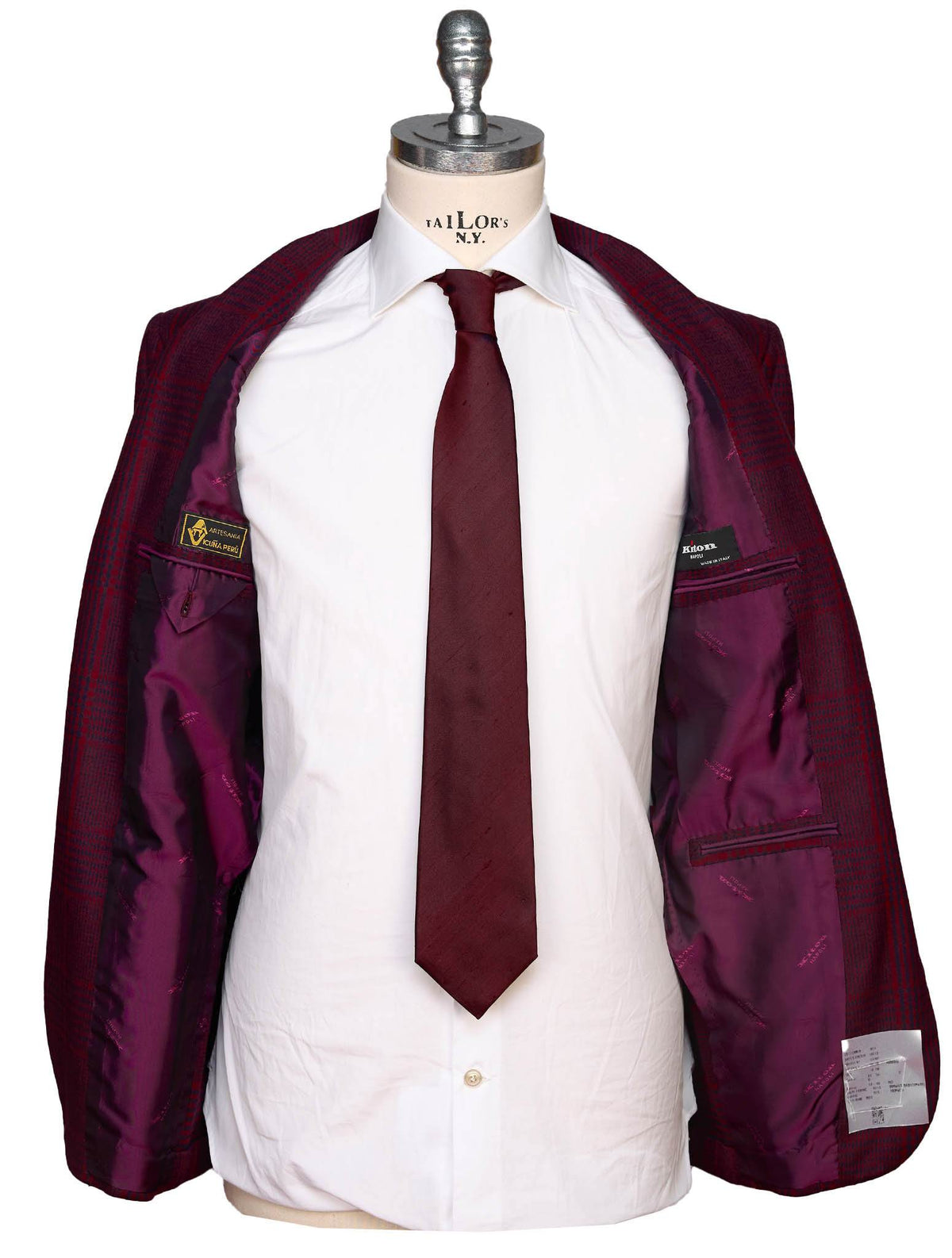 Kiton Multicolor Cashmere Vicuna Peru Blazer