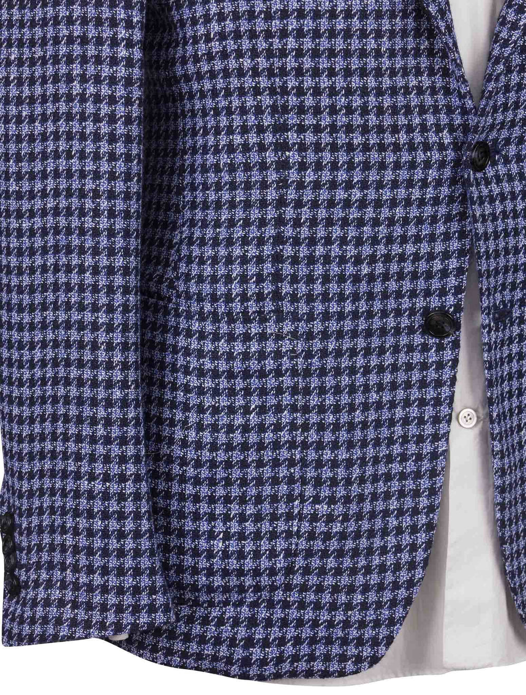 Kiton Multicolor Cashmere Linen Blazer