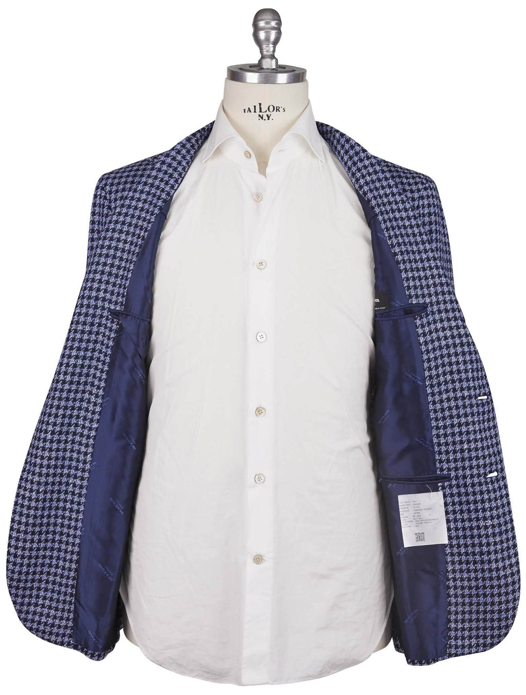 Kiton Multicolor Cashmere Linen Blazer