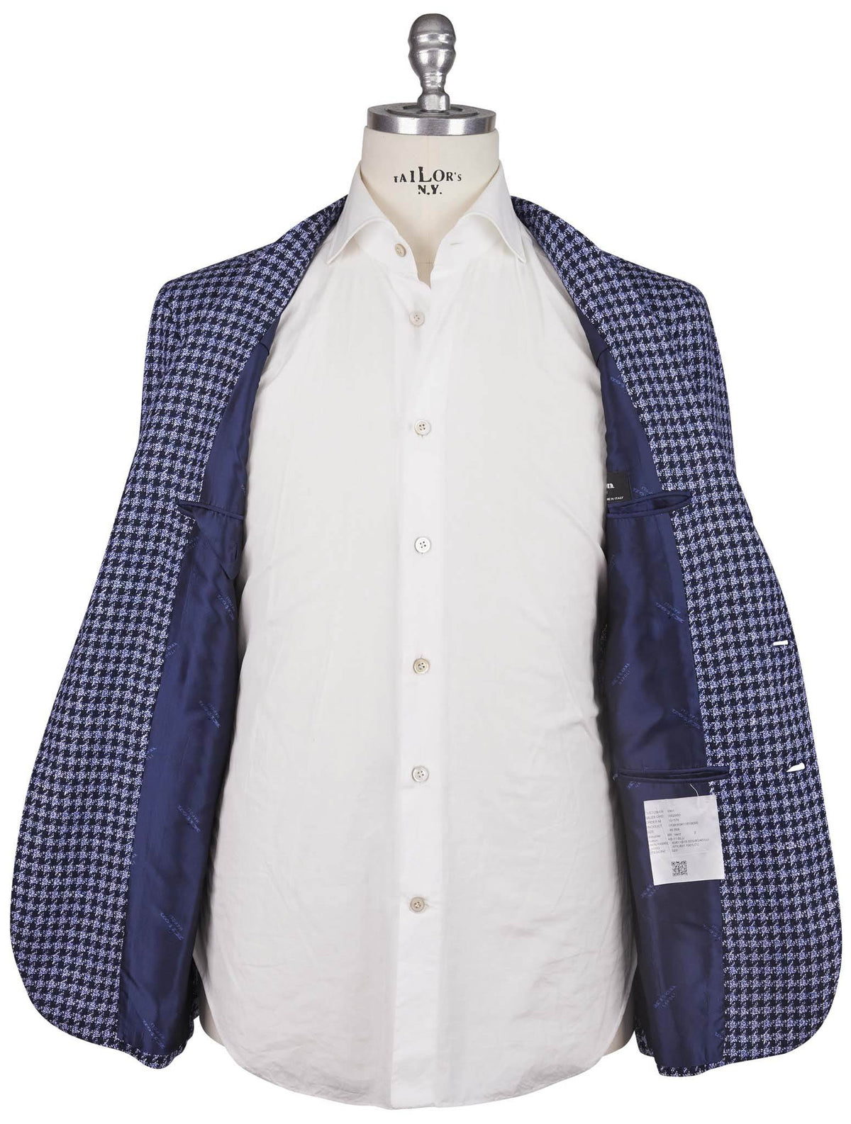 Kiton Multicolor Cashmere Linen Blazer