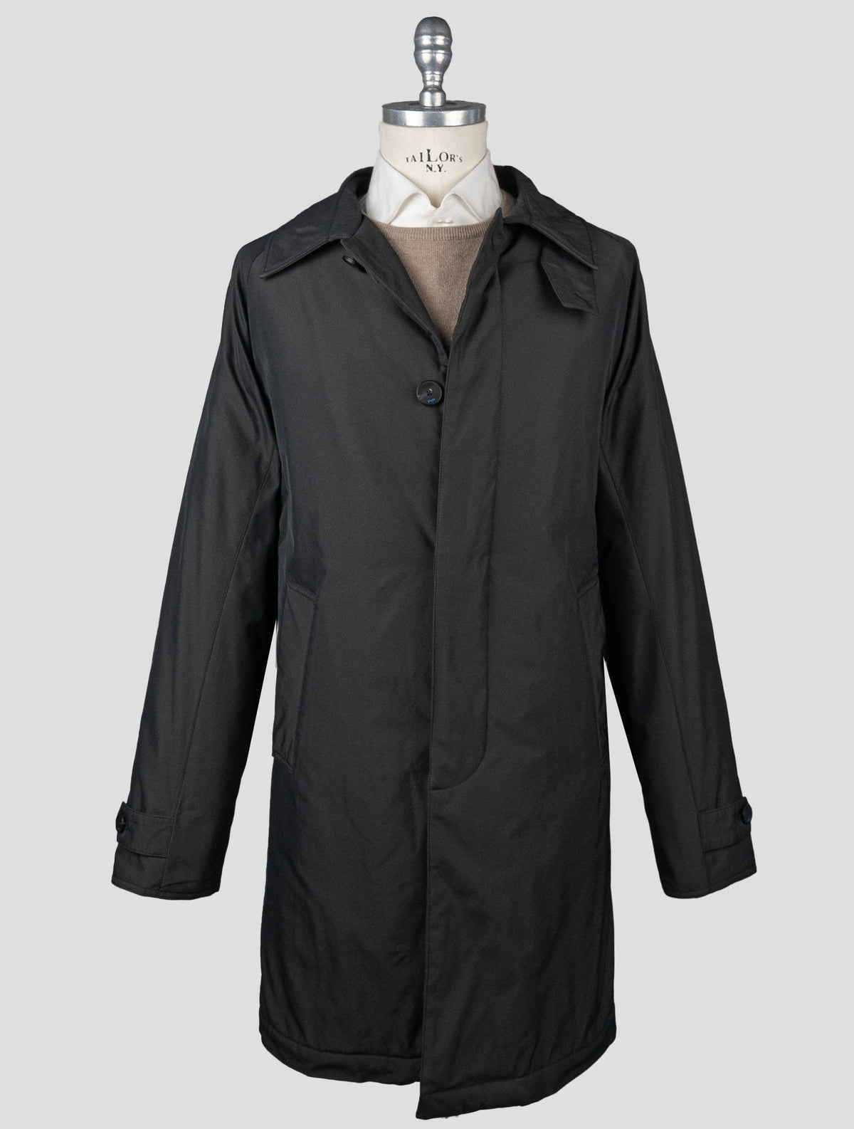 Kiton Gray Pl Coat