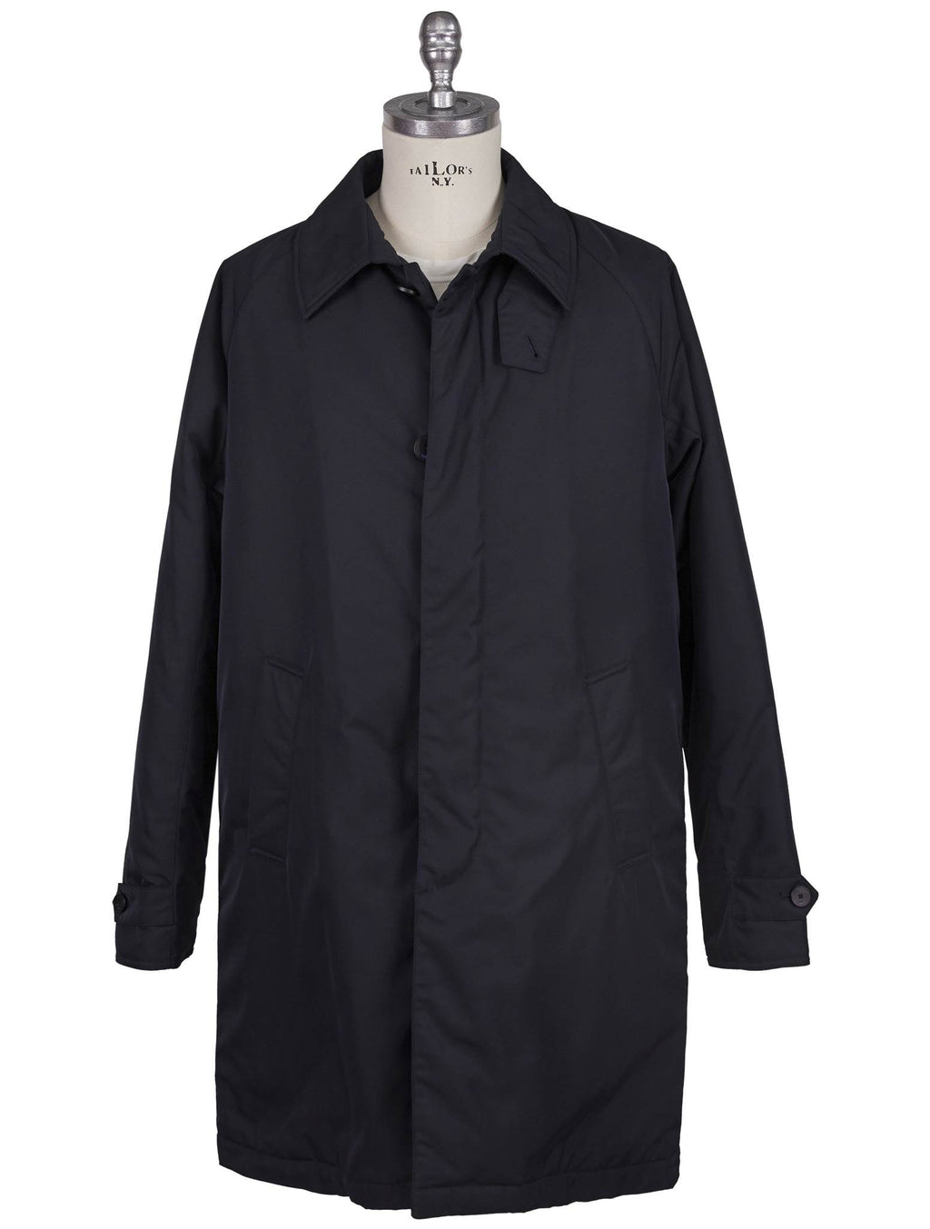 Kiton Knt Blue PL Overcoat