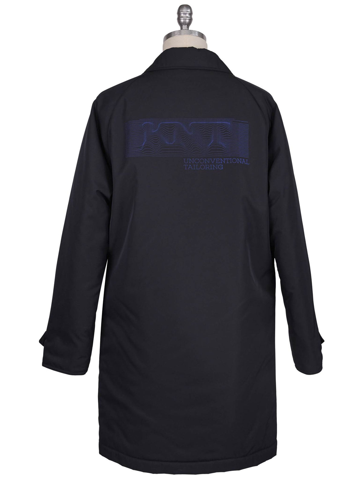 Kiton Knt Blue PL Overcoat