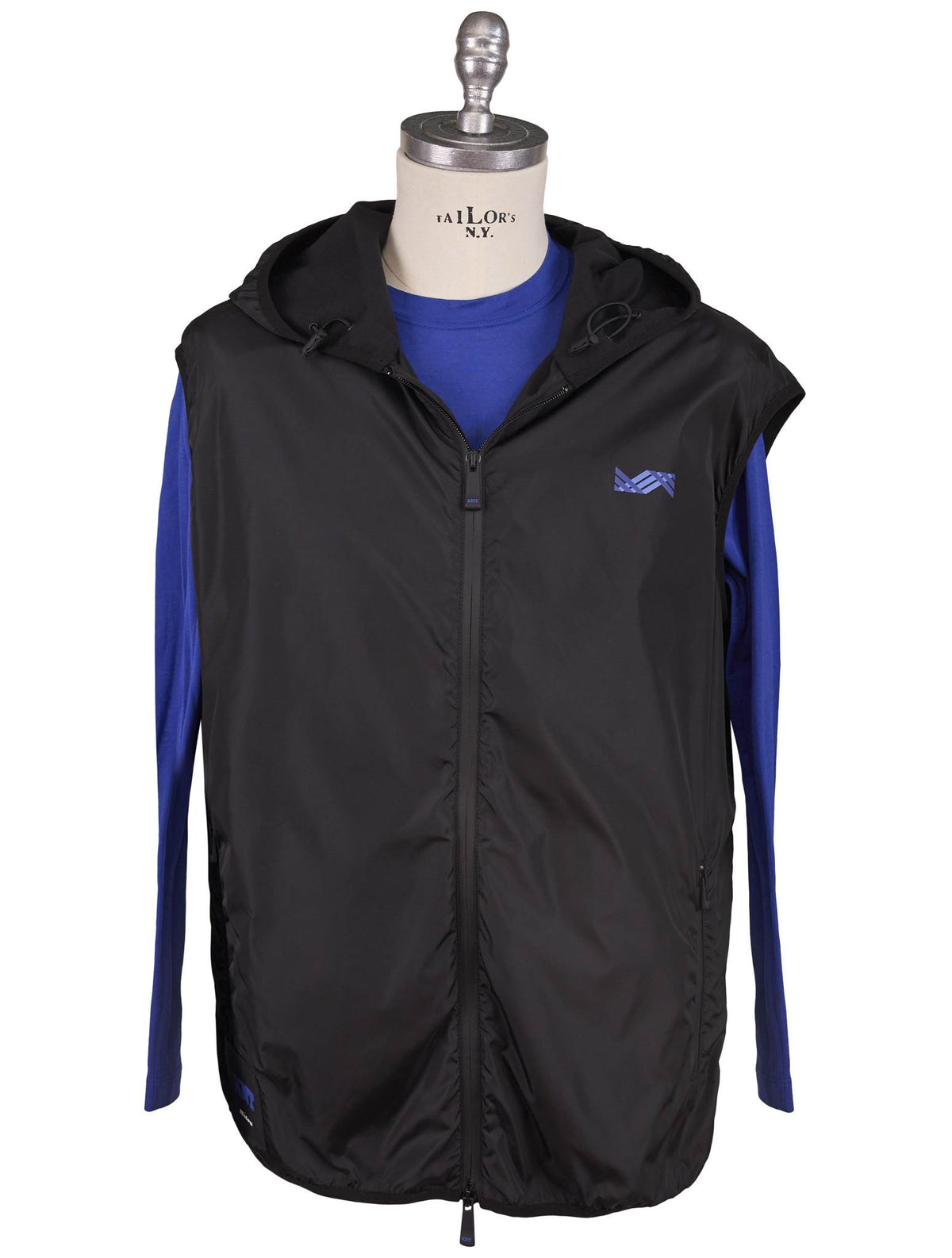 KNT Kiton Knt Black PA Vest Black 000