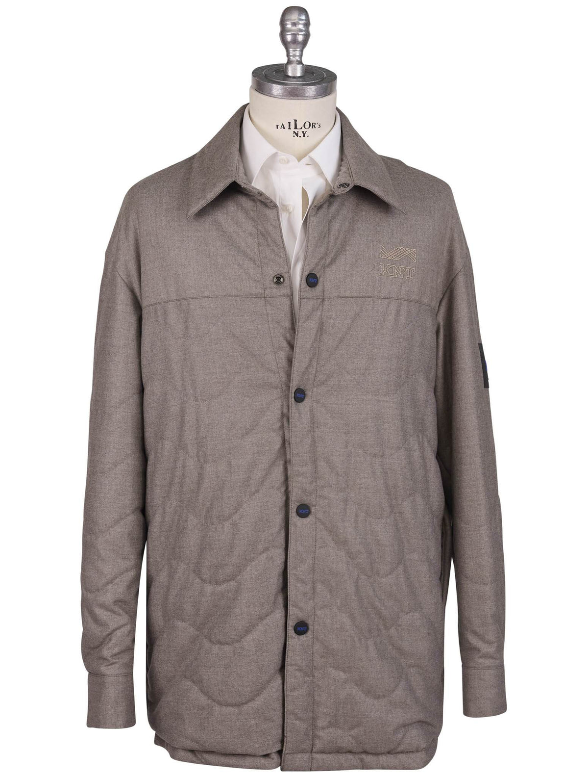 Kiton Knt Gray PA Coat