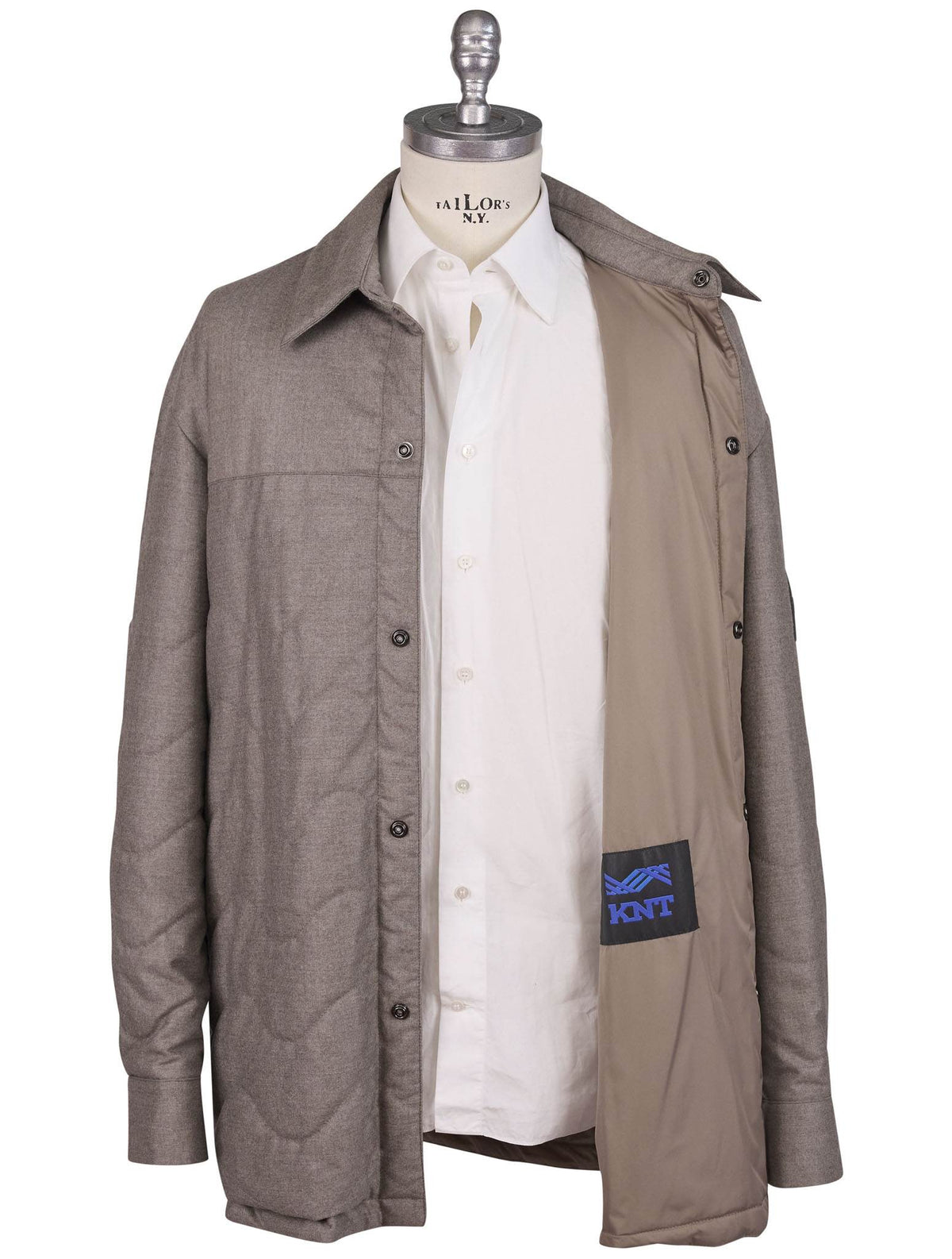 Kiton Knt Gray PA Coat