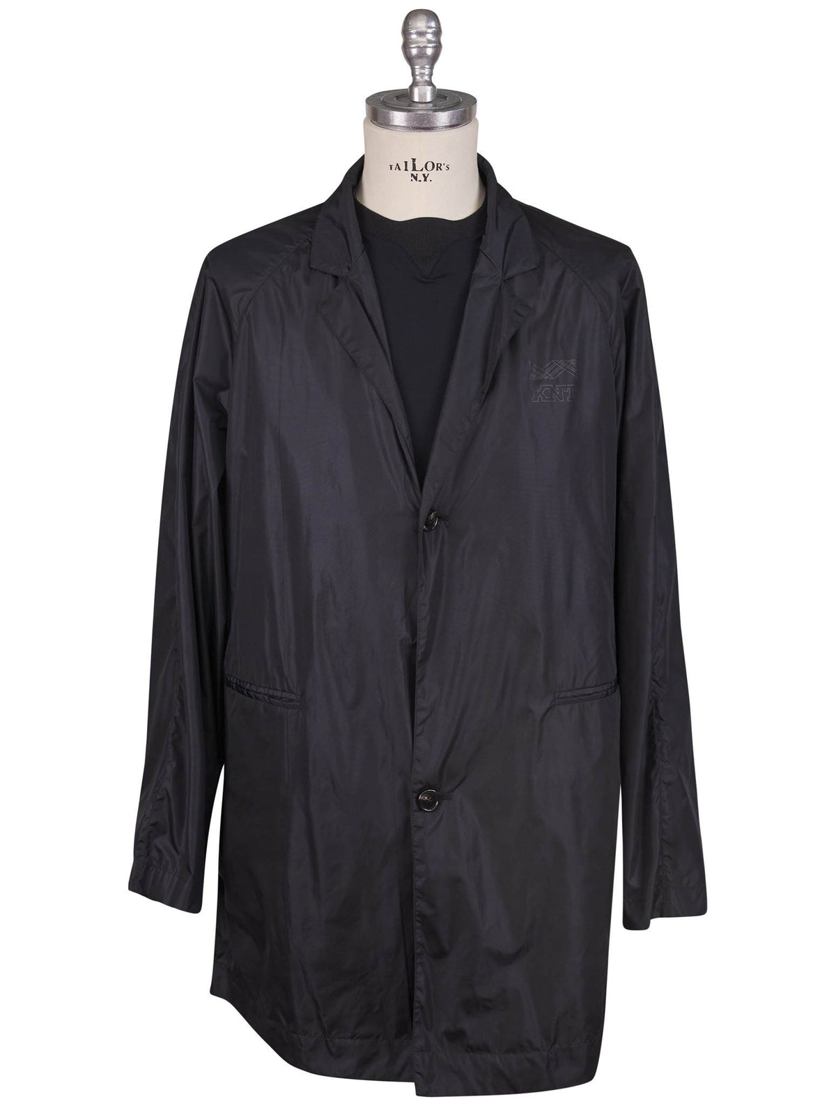 Kiton Knt Black PA Coat