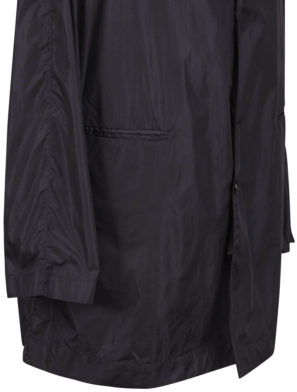 Kiton Knt Black PA Coat