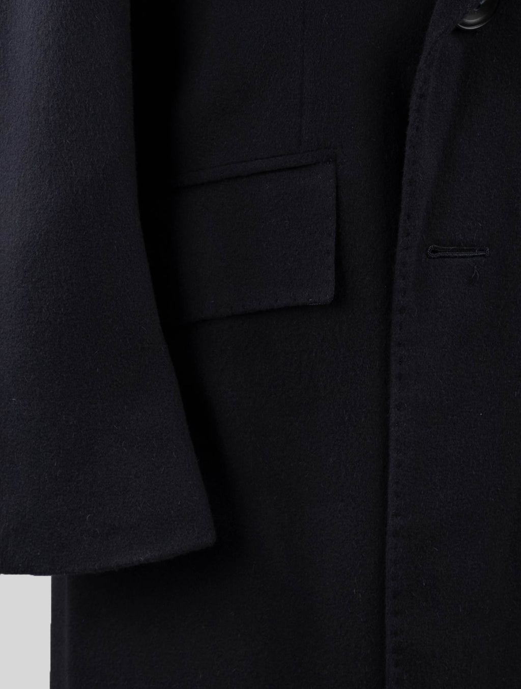 Kiton Blue Vicuna Perù Overcoat