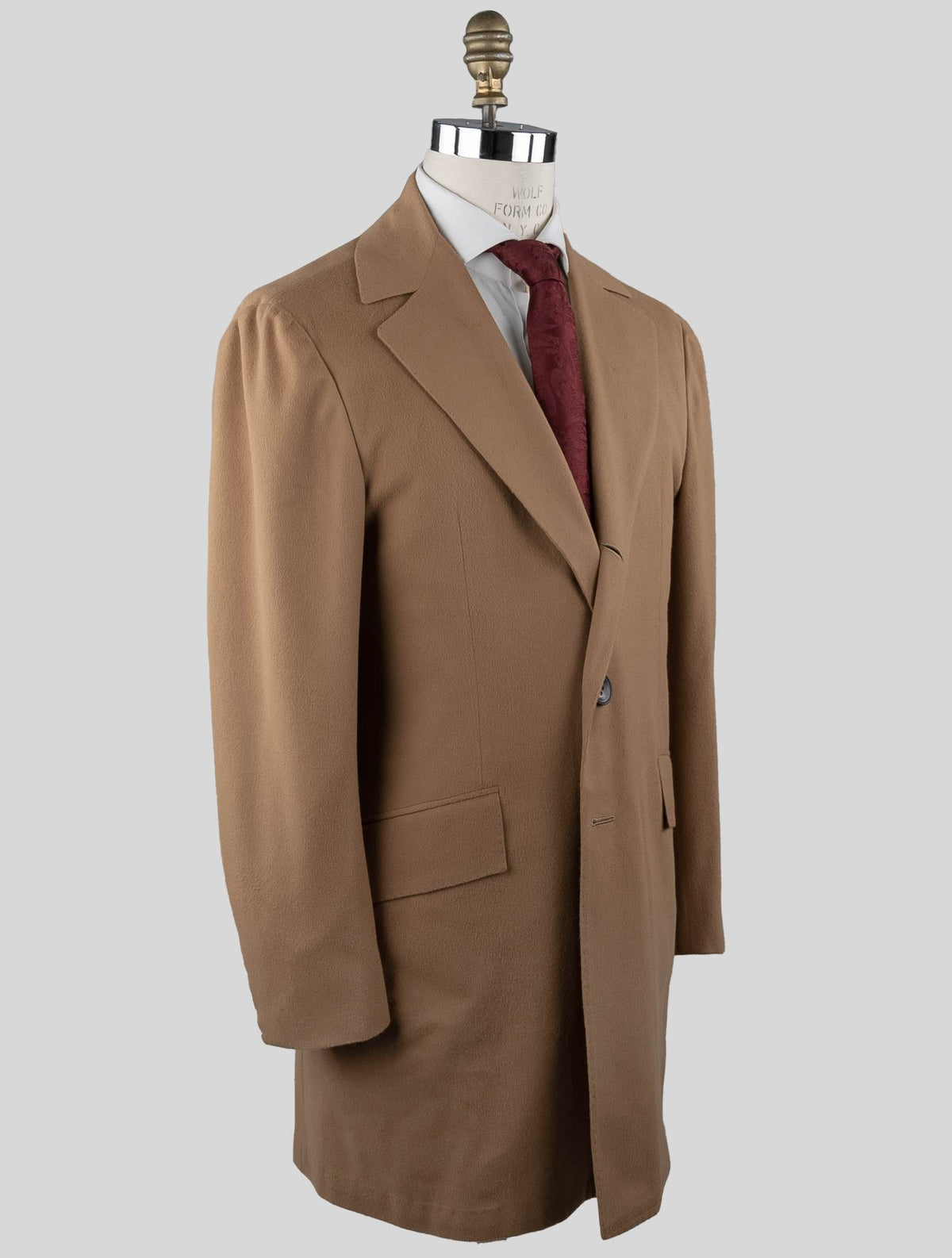 Kiton Kiton Beige Vicuna Perù Overcoat Beige 001