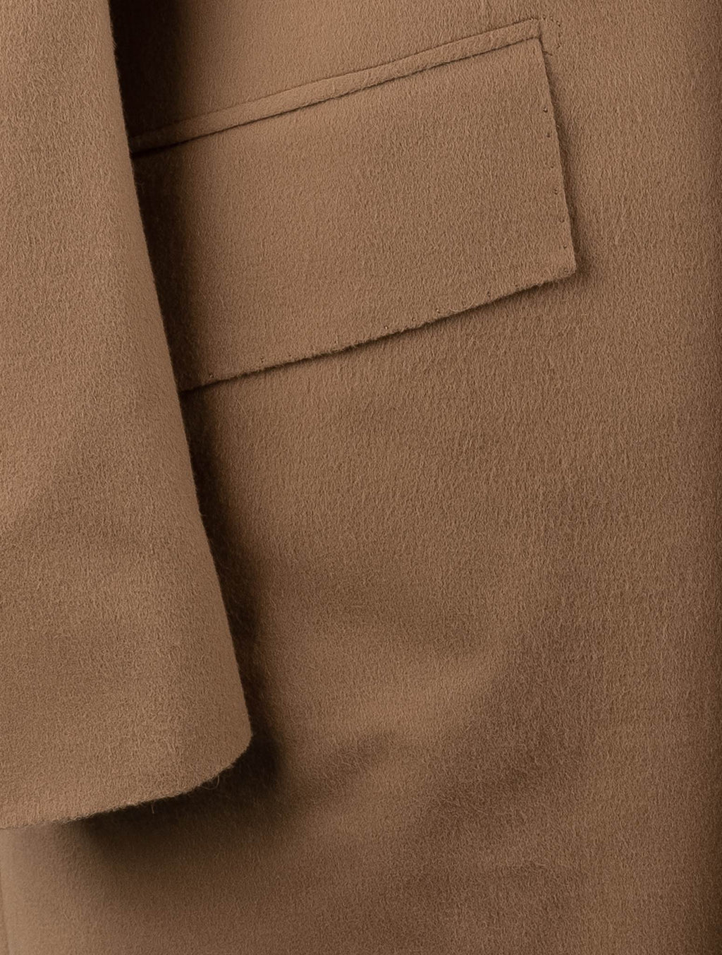 Kiton Beige Vicuna Perù Overcoat