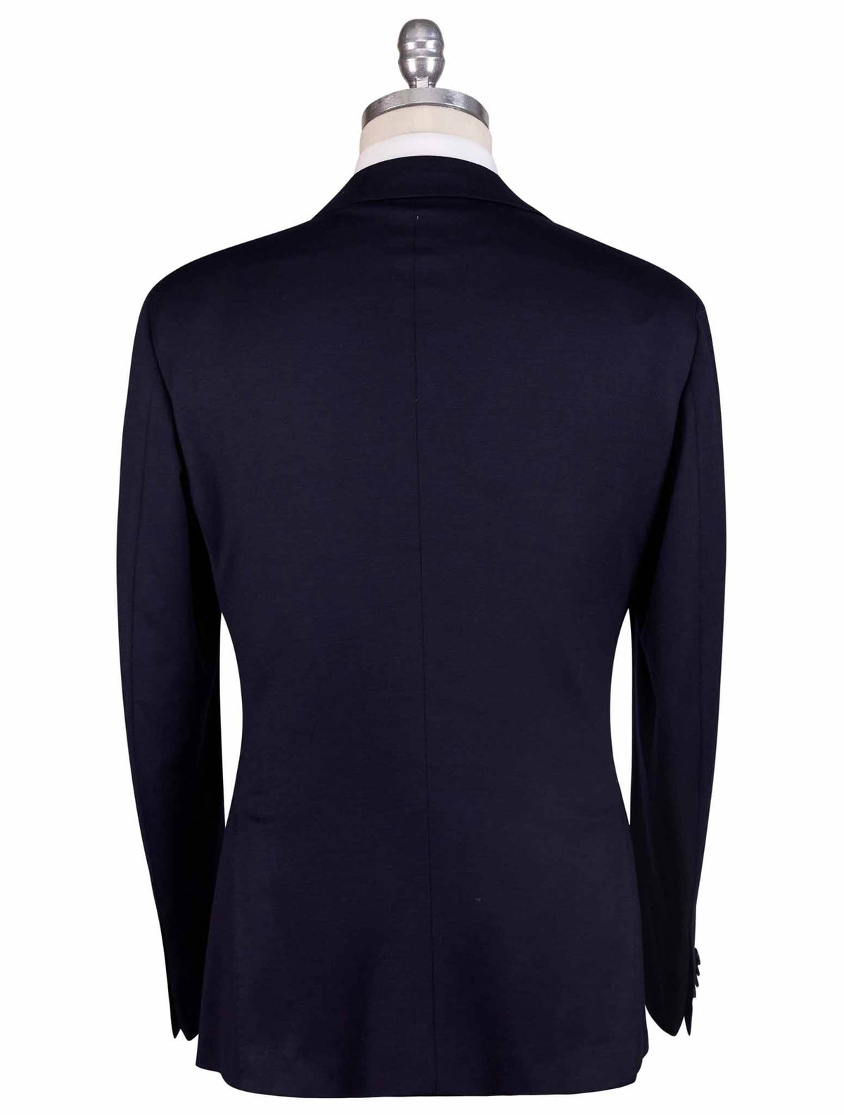 Kiton Knt Blue Wool Blazer