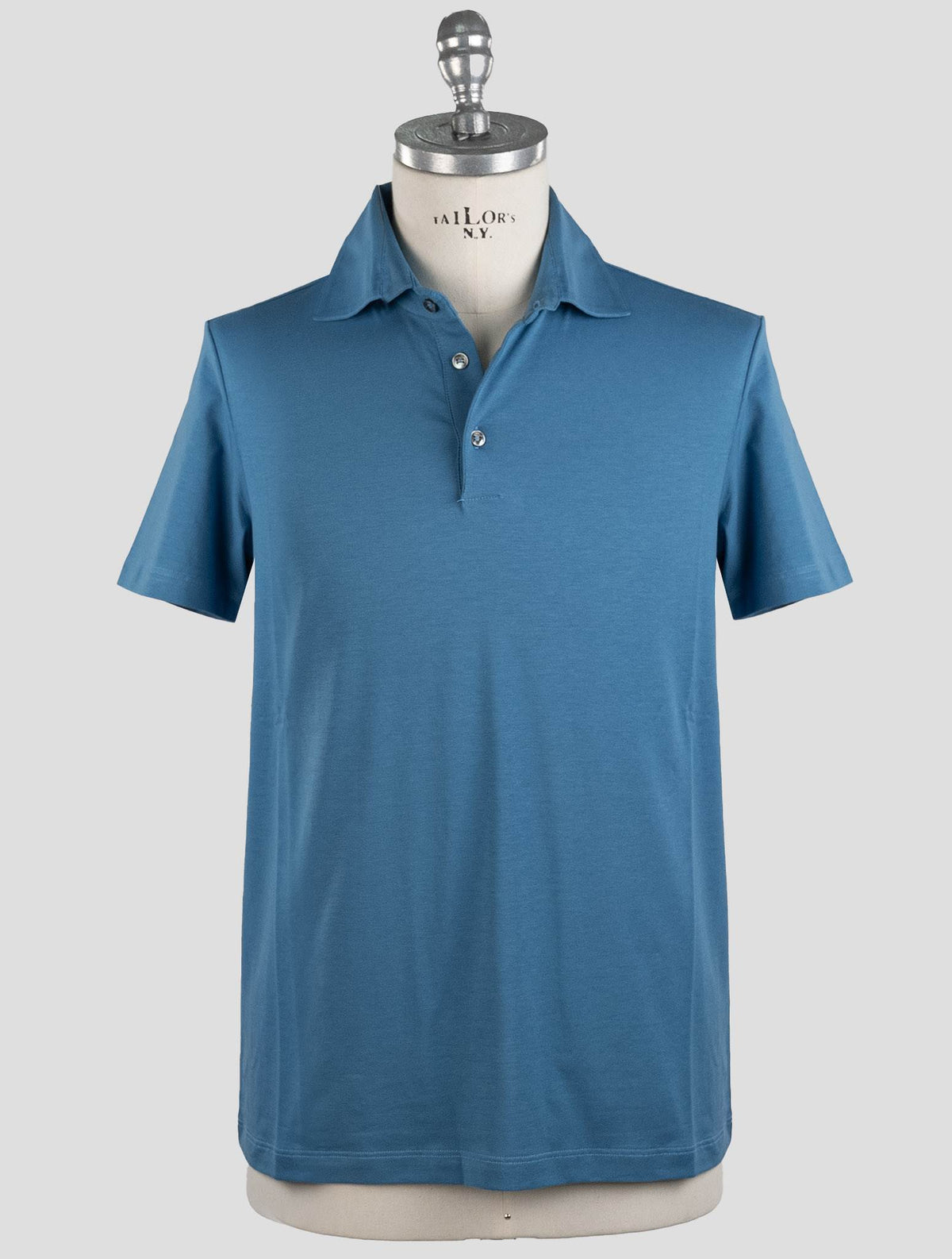 Malo Light Blue Cotton Polo