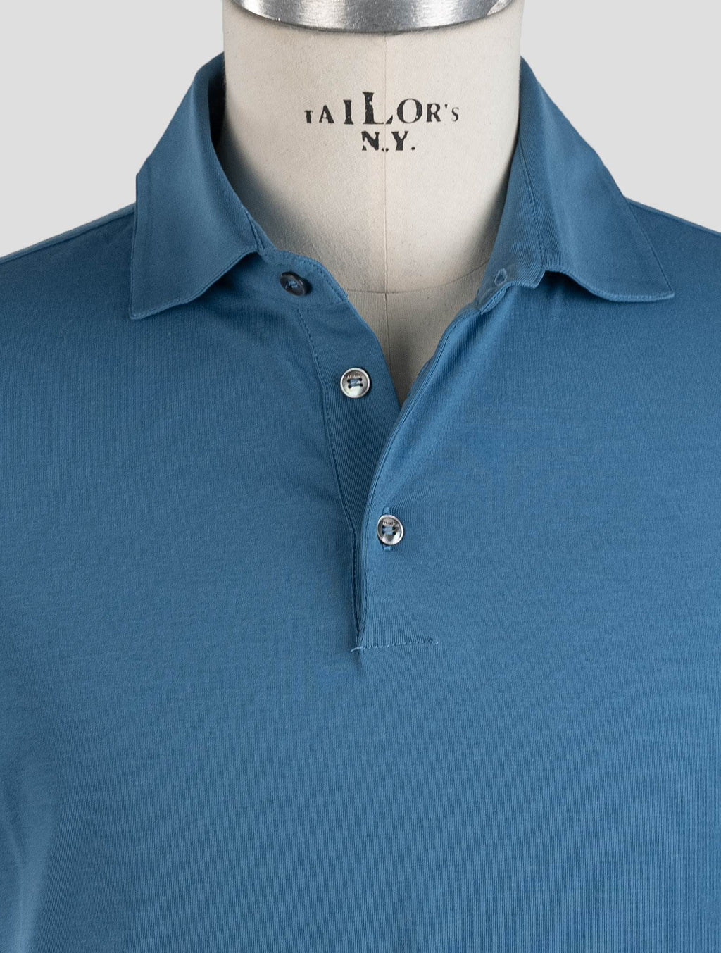 Malo Light Blue Cotton Polo