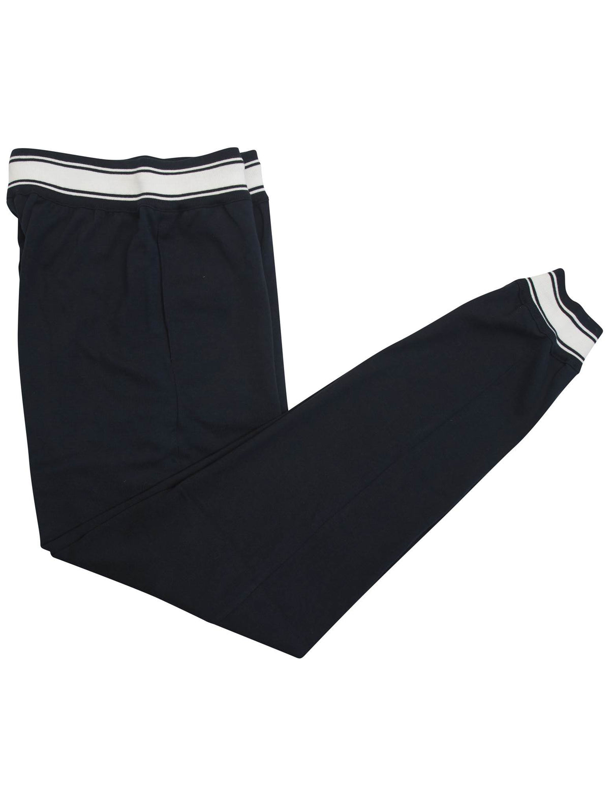 Kiton Black Cotton Pants