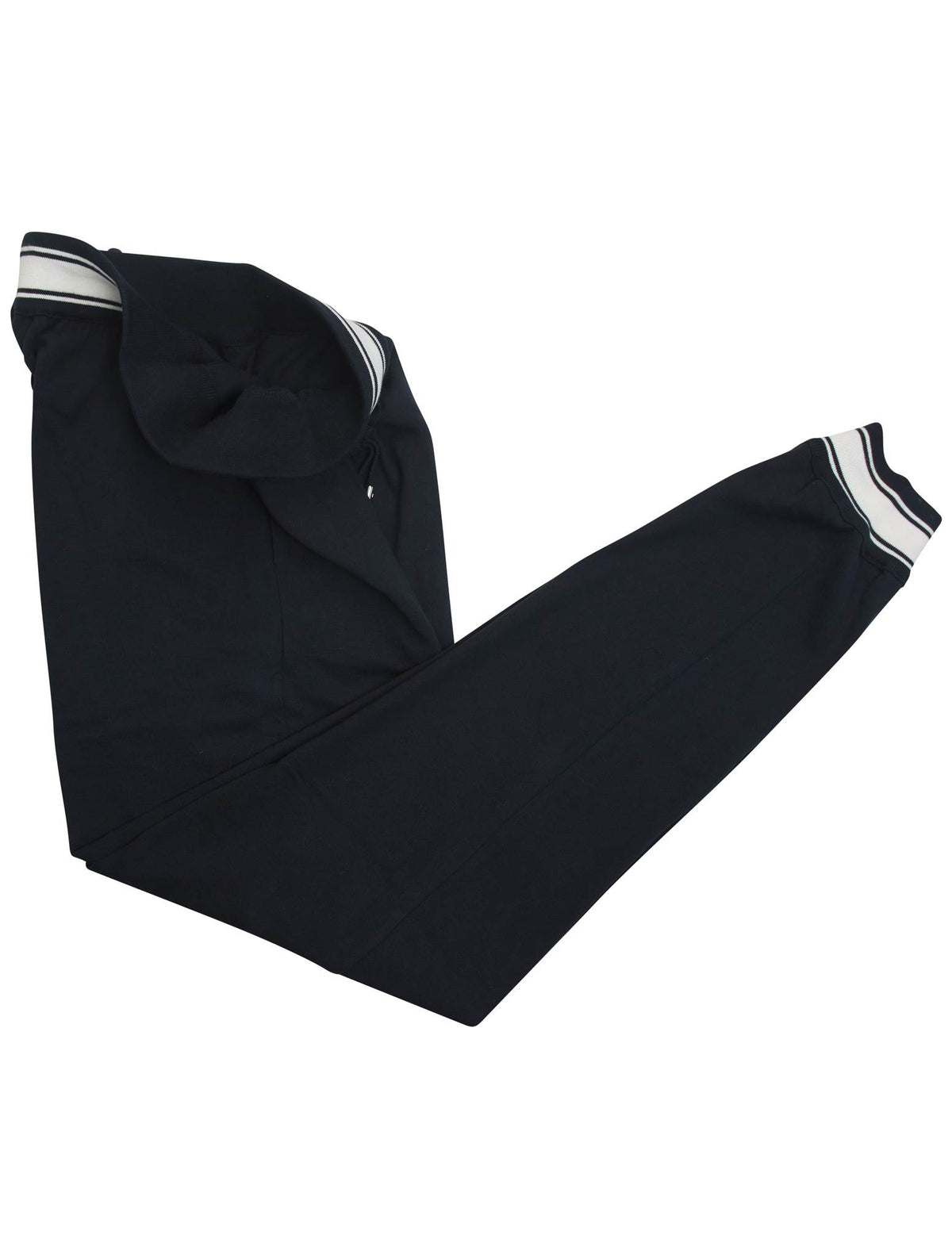 Kiton Kiton Black Cotton Pants Black 001