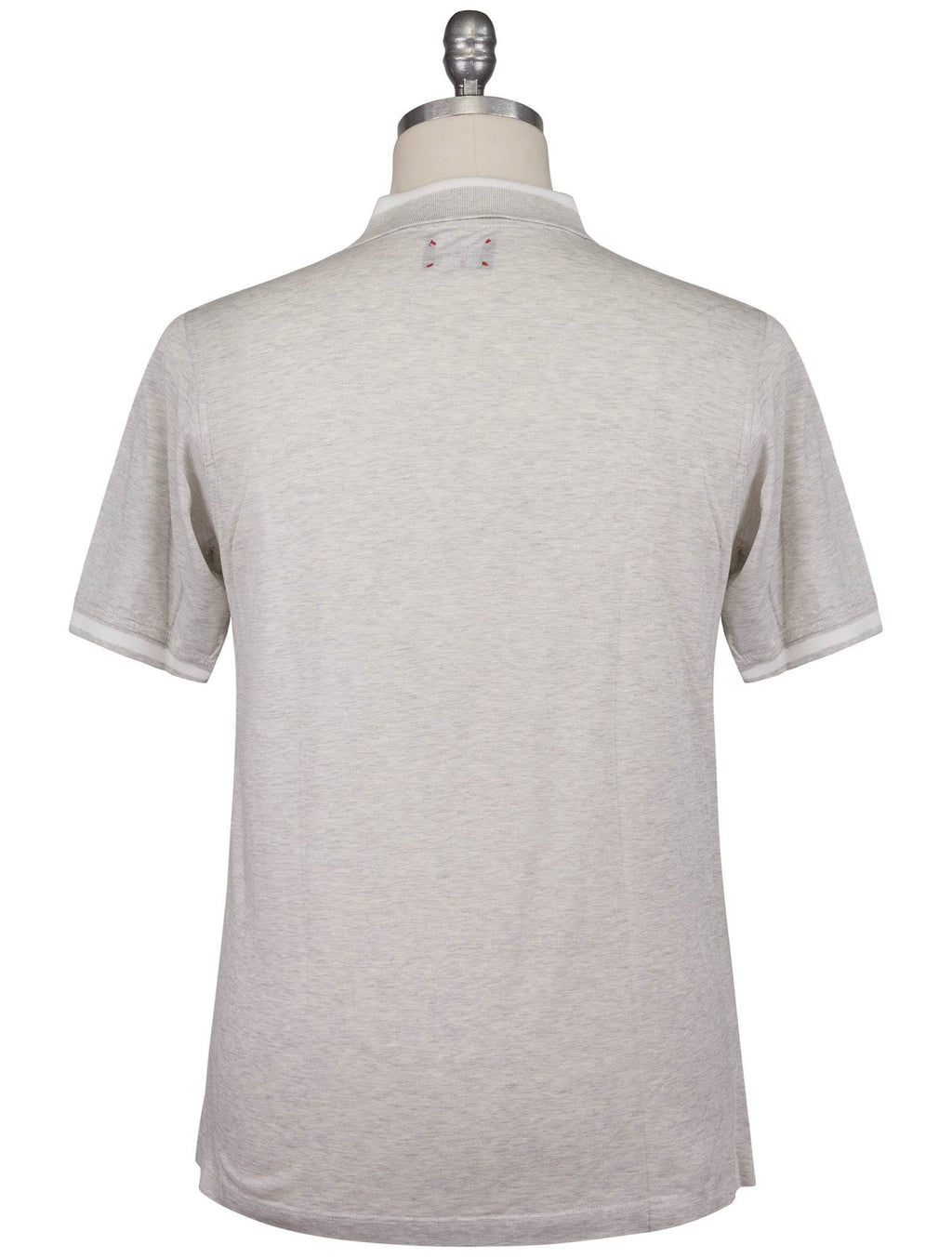 Kiton Gray Cotton Polo