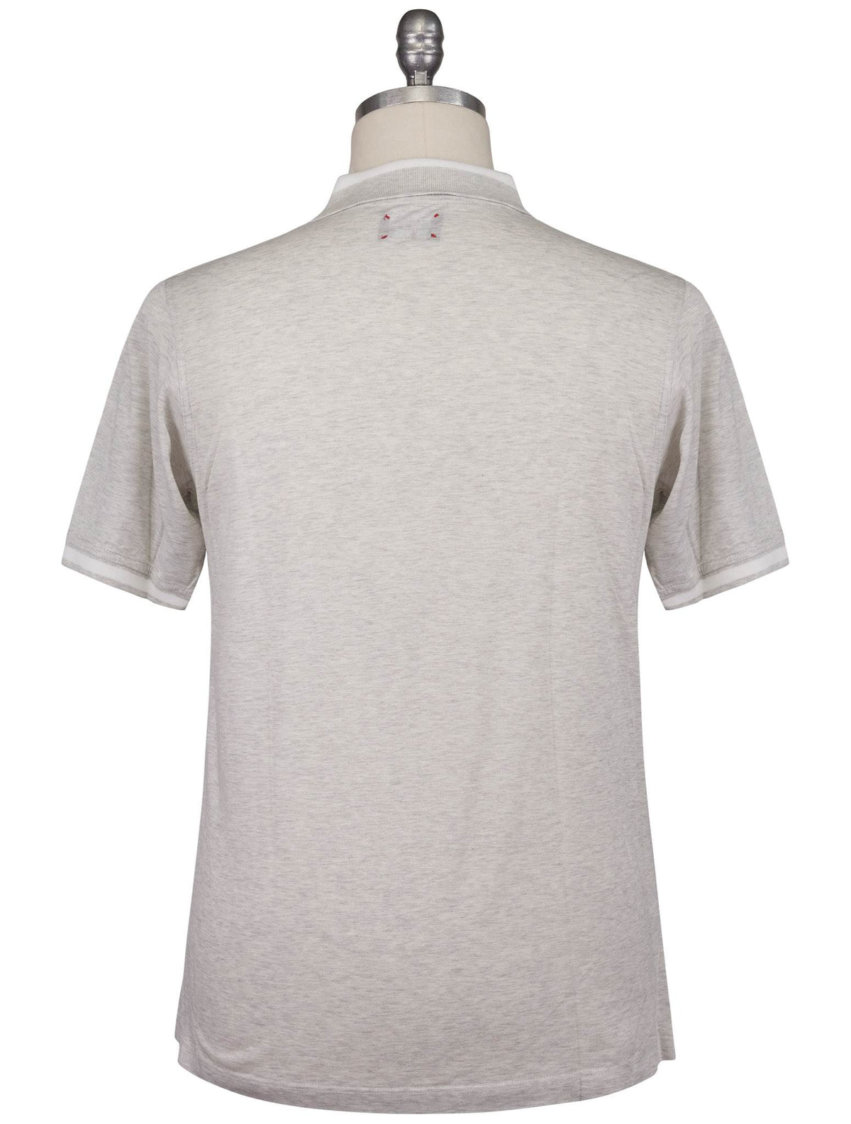 Kiton Gray Cotton Polo