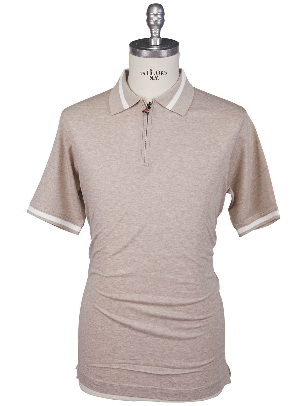 Kiton Kiton Brown Cotton Polo Brown 000