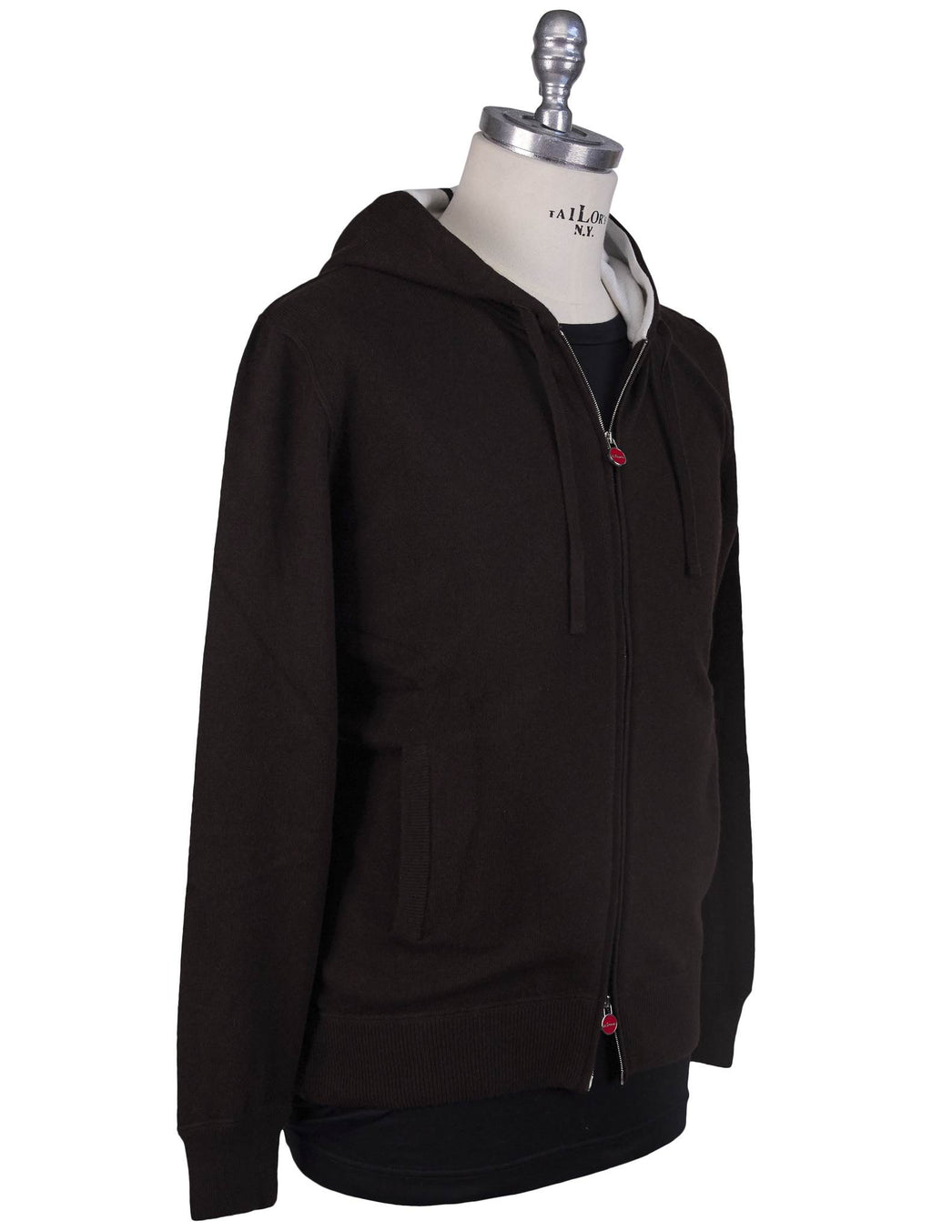 Kiton Kiton Brown Cashmere Sweart Brown 001