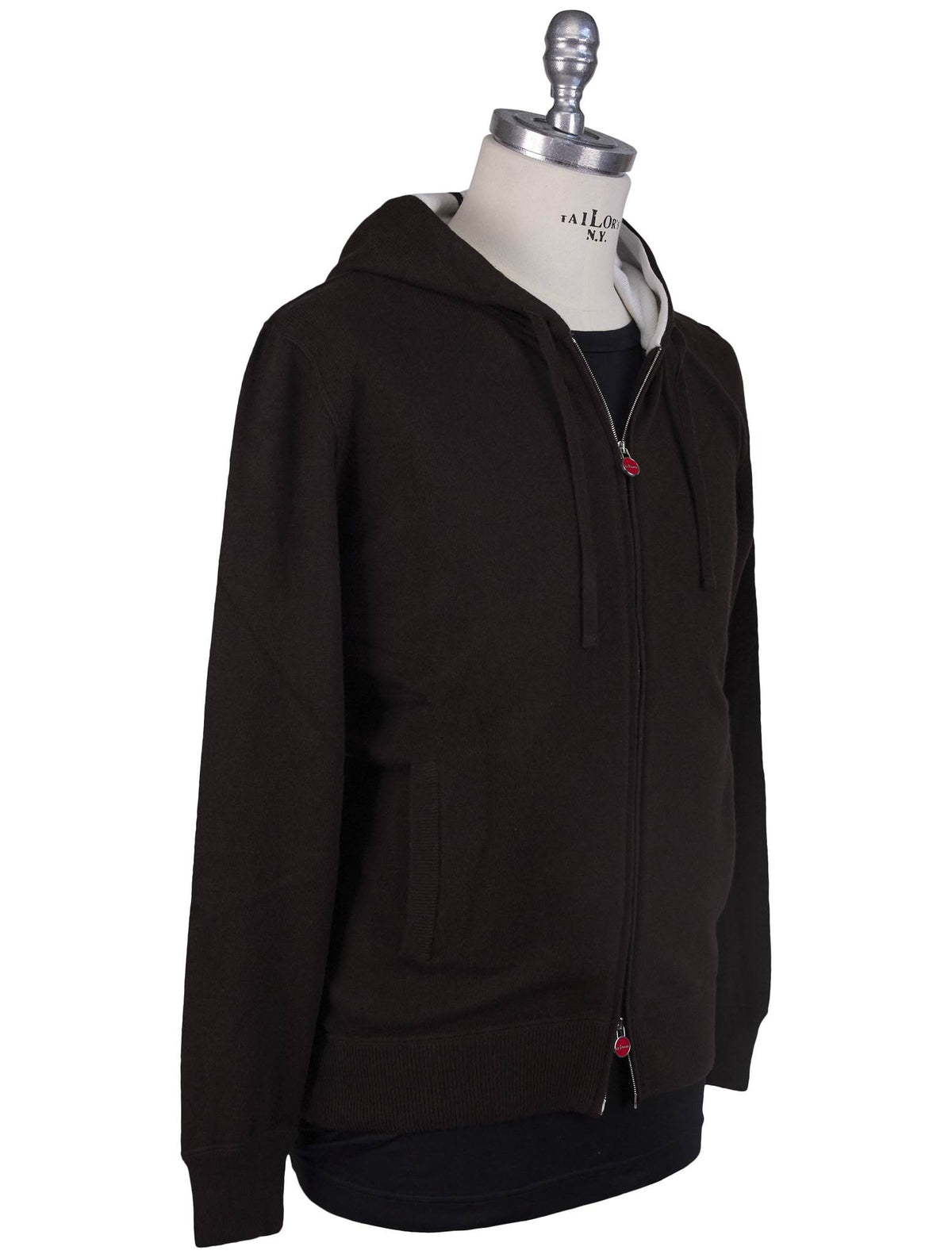 Kiton Kiton Brown Cashmere Sweart Brown 001