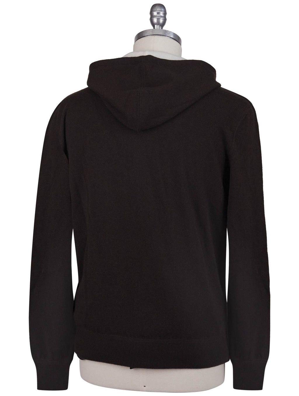 Kiton Brown Cashmere Sweater Full Zip